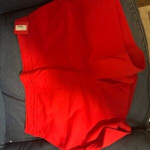 SPANX Women's Vibrant Red Shorts